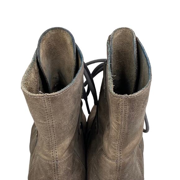 Sorel Women’s Joan Of Arctic Brown Leather Hidden Wedge Ankle Boot Size US 10 - Picture 10 of 10